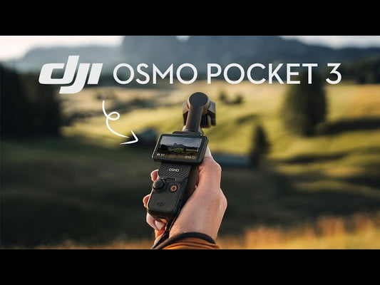 DJI Osmo Pocket 3, Caméra Vlogging CMOS 1'' et Vidéo 4K/120 IPS