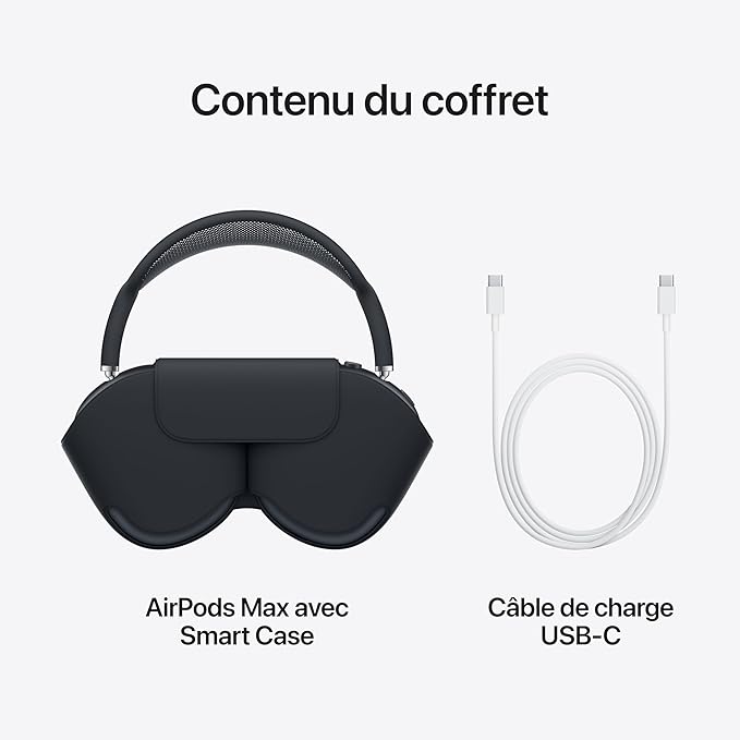 Apple AirPods Max Avec Smart Case.