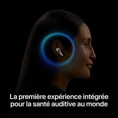 Apple AirPods Pro 2ème génération Blanc avec boîtier de charge MagSafe USB‑C Ecouteurs sans fil