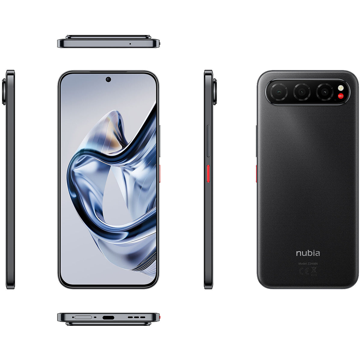 ZTE Nubia Air 5G 6.78" Dual SIM 256GB Black/Noir