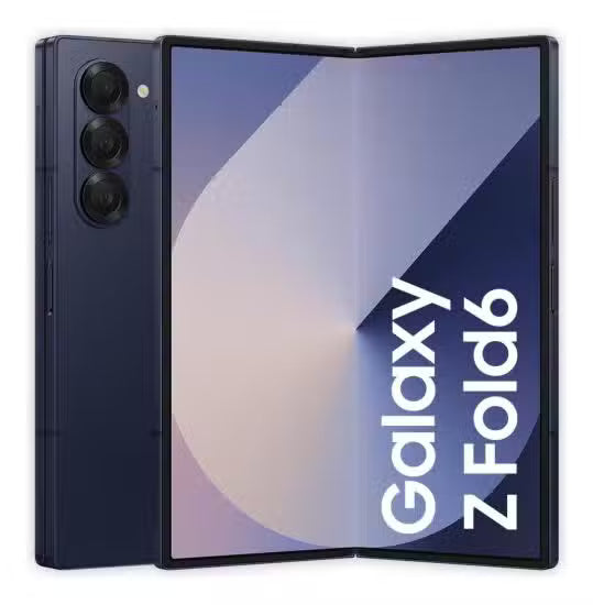 Samsung Galaxy Z Fold6, Smartphone Android 5G avec Galaxy AI, 256 Go, Smartphone déverrouillé, Bleu nuit, Rose, Version EU