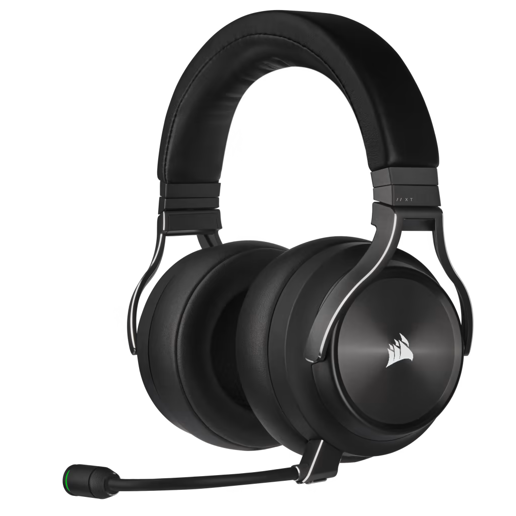 CORSAIR VIRTUOSO RGB WIRELESS XT Casque de Jeu Multiplateforme Avec Bluetooth - Dolby Atmos - Microphone Omnidirectionnel - Compatible iCUE - PC, Mac, PS5, PS4, Nintendo Switch, Mobile - Ardoise
