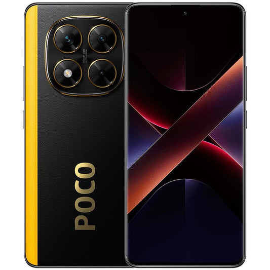 Xiaomi POCO X7 - 5G smartphone - double SIM - RAM 12 Go / Mémoire interne 512 Go - écran OEL - 6.67" - 2712 x 1220 pixels (120 Hz) - 3 x caméras arrière 50 MP, 8 MP, 2 MP - front camera 20 MP - noir